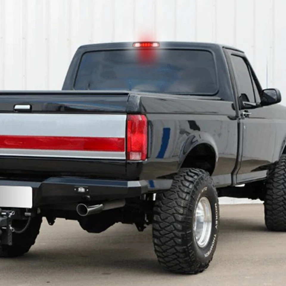 For 1994-96 Ford F150 Red&White LED 3rd Tail Brake Light Third Stop Lamp 1-10Set - Image 2 of 4