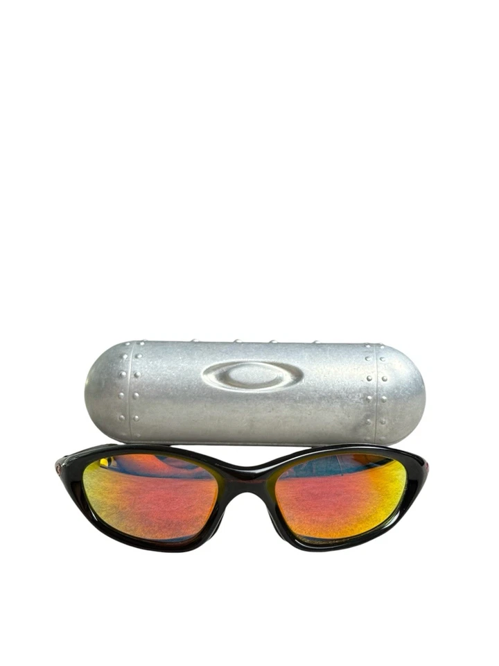 Sunglasses twenty XX rares vintage Oakley Y2K Black made in U.S.A - Photo 2/4