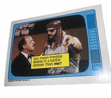 Jesse Ventura w/Mean Gene 1985 Topps WWF 
