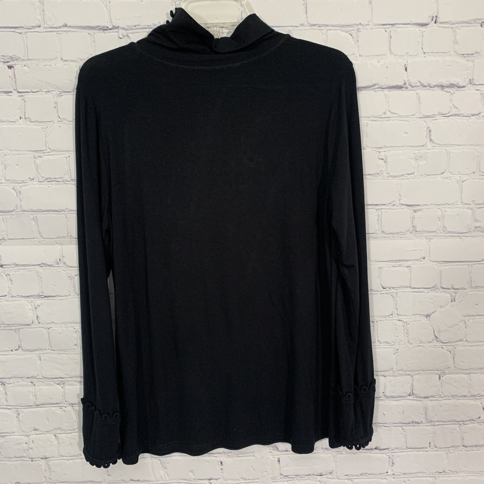 Soft Surroundings Selena Split Turtleneck Size Me… - image 3