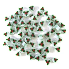 Holly Murrine 43101-96 Millefiori COE 96 Glacial Art Glass Fusing Supplies