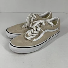Vans Old Skool Shoe Sneaker Beige | US Men 7.5 | US Women 9.0 | 751505