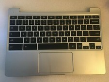 Samsung Chromebook XE500C12-K01US Palmrest Keyboard Touchpad Silver