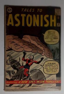 TALES TO ASTONISH #36 3RD ANT MAN MARVEL COMICS OCT 1962 G/VG 3.0