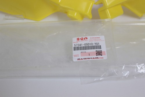 YELLOW KNUCKLE COVER RH LH set Fit SUZUKI DR200SE DR650SE DR-Z400S DR-Z250 - Picture 7 of 12