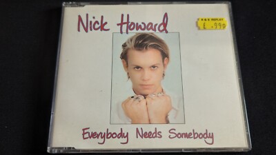 Nick Howard   Everybody Needs Somebody - Cd single