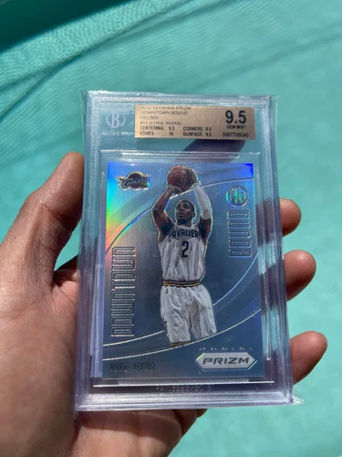 2012 Prizm Downtown Bound #13 Kyrie Irving BGS 9.5 GEM MINT+ (Silver Prizm)