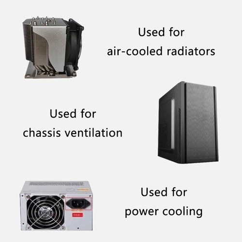 Low Noise 120mm PWM Case Fan for Enhanced Computer Cooling Experience - Afbeelding 3 van 7