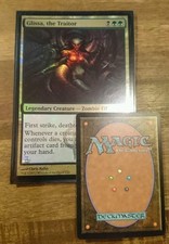 1x GLISSA, THE TRAITOR - Commander's Arsenal - OVERSIZED -  FOIL