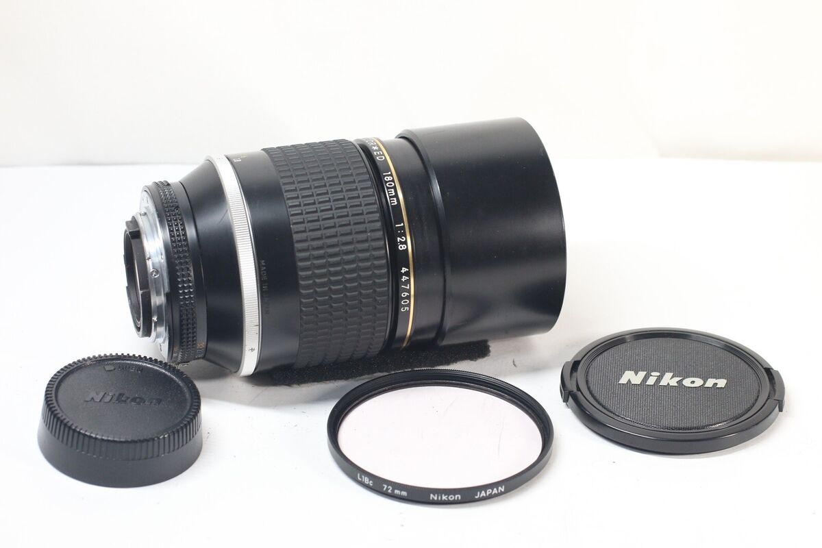 Nikon Ai-S Nikkor 180mm F/2.8 ED MF Telephoto Lens From Nikon Ai-S Nikkor 180mm F/2.8 ED MF Telephoto Lens From