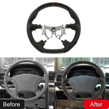 US Ship for Toyota 4Runner 2003-2009 Leather Customized Steering Wheel Replace