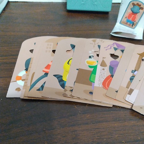 Chick Fil A Kids Meal Raccoon Rumpus card game with dice and instructions as is - Picture 2 of 9