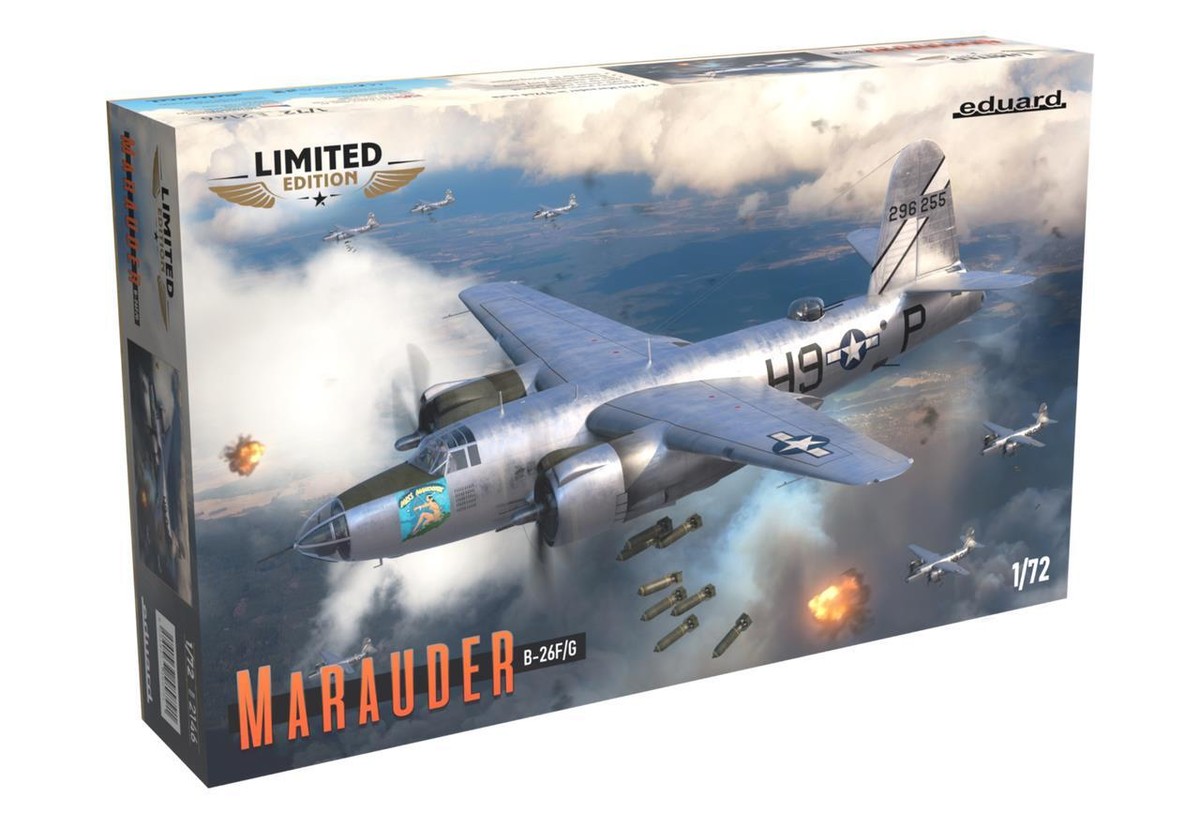 1/72 Eduard B-26 MARAUDER EDUARD-LIMITED Plastic Model Kit