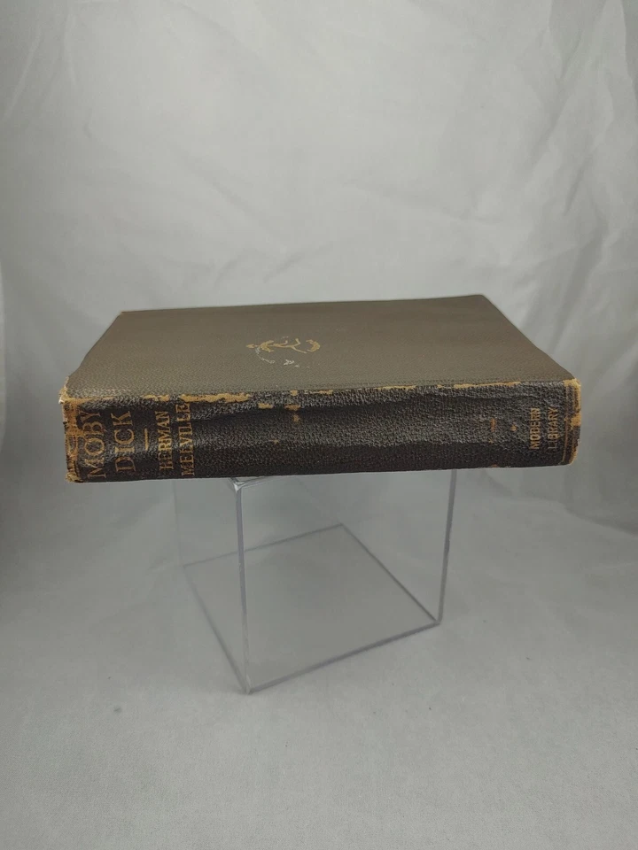 Moby Dick by Herman Melville 1926 Intro Copyright Brown Hardcover Sold at Macy's Foto 3 de 4