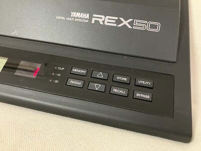YAMAHA REX50 Digital Multi Effector Tested Japan Vintage | eBay