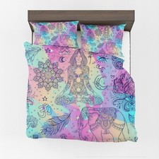 Boho Dreams Comforter or Duvet Cover hippy bedding boho bedding spiritual duvet