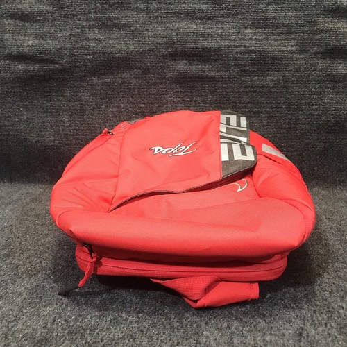 Mochila de baloncesto Nike Elite Pro BA6164-685 NUEVA SIN ETIQUETAS roja, negra y plateada “Tops” - Imagen 11 de 17