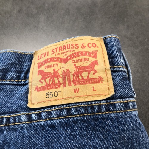 Levi's 550 Jeans Herren 60x30 Big & Tall Blau Dark Wash - Bild 14 von 14
