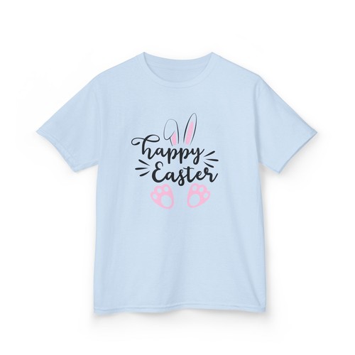 Easter Kids T-shirt, Fun Easter Shirt, Bunny Graphic Tee, Spring Celebration - Picture 16 of 21