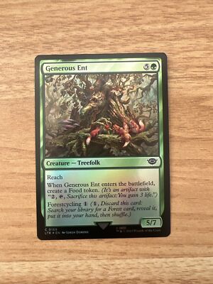 MTG Generous Ent FOIL Common Lord of the Rings LOTR 169 NM - LTR