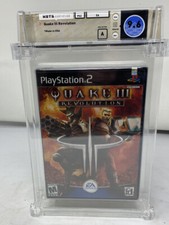 Quake 3 III Revolution Sony PlayStation 2 WATA 9.6 New Sealed Doom