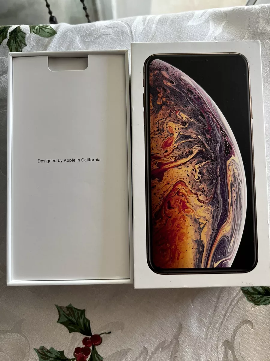 iPhone Xs Max Gold 256GB ***BOX Only*** | eBay