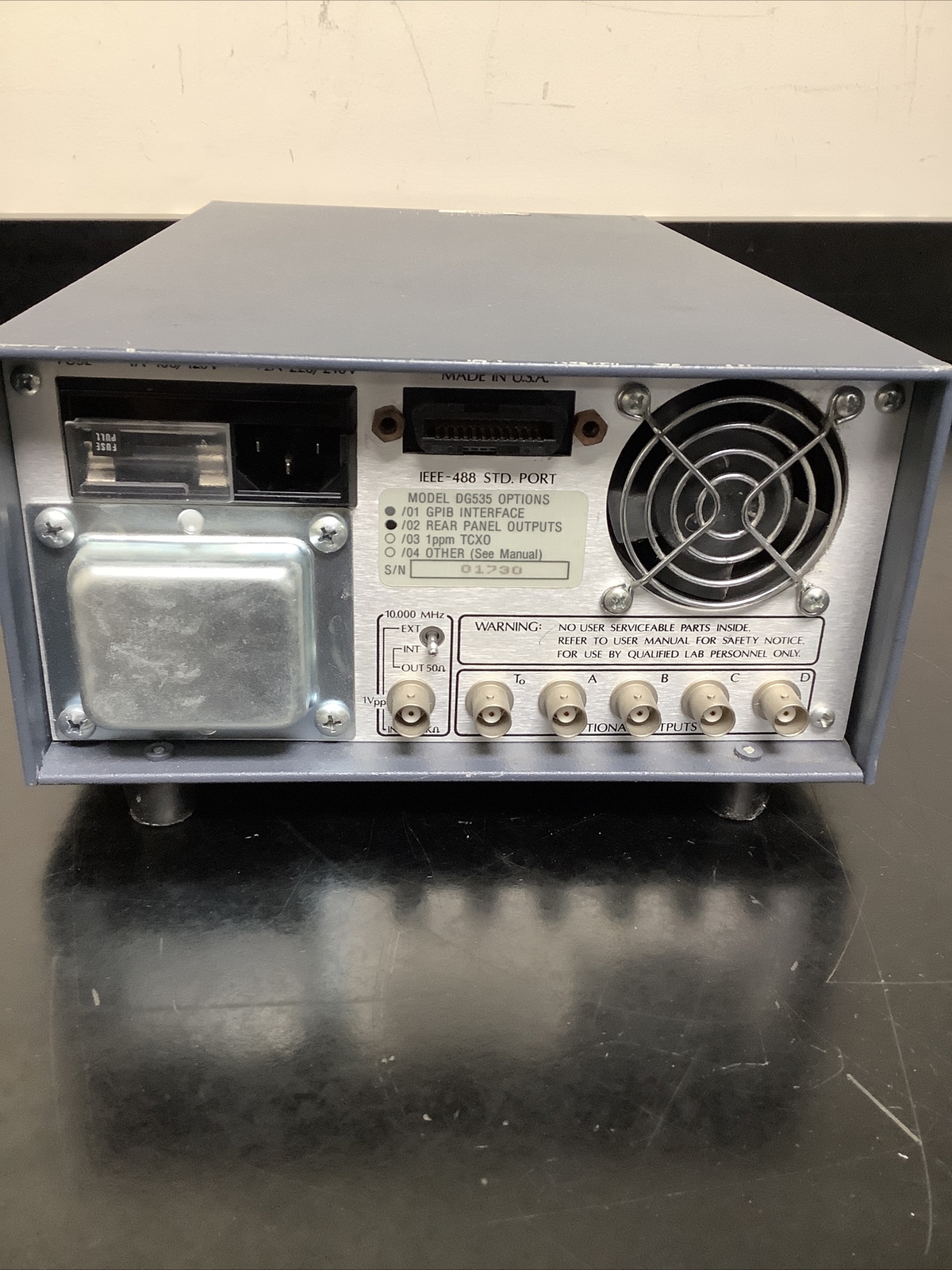 SRS DG535 FOUR CHANNEL DIGITAL DELAY / PULSE GENERATOR eBay