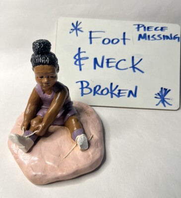 Alex Haley Remembers Collection Figurine  The Wrong Foot   Sculpture Figure 390