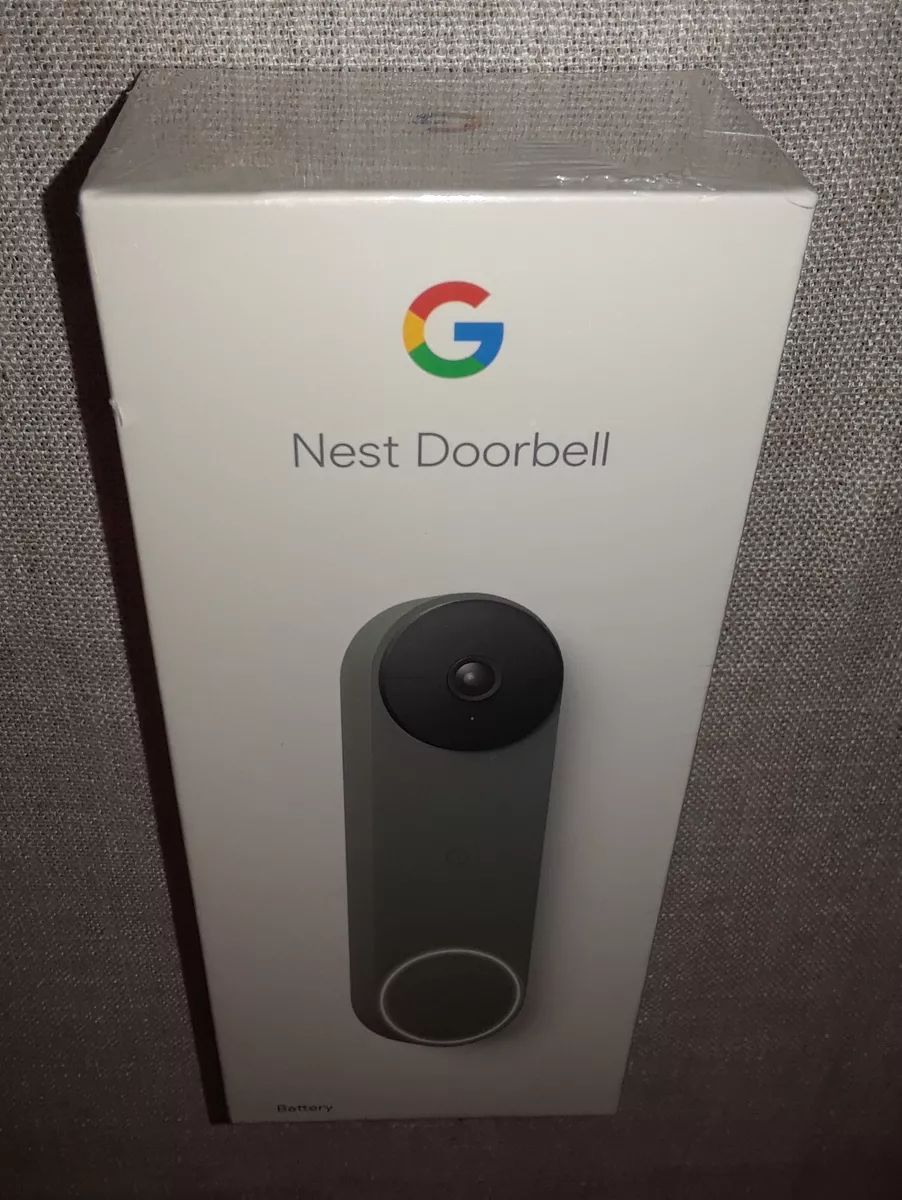 Google Nest Doorbell (Battery) - Smart Wi-Fi Video Doorbell Camera