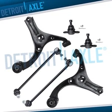Front Lower Control Arms Ball Joints sway for 2006-2011 Hyundai Accent Kia Rio