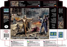 Master Box 1/35 Zombieland Series - "Zombie Hunter-Road to Freedom" (5 Figures)