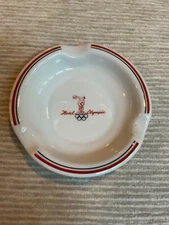 Hotel Olympic Ceramic Ashtray John Vorres & Co Athens 1960 Bavaria Germany