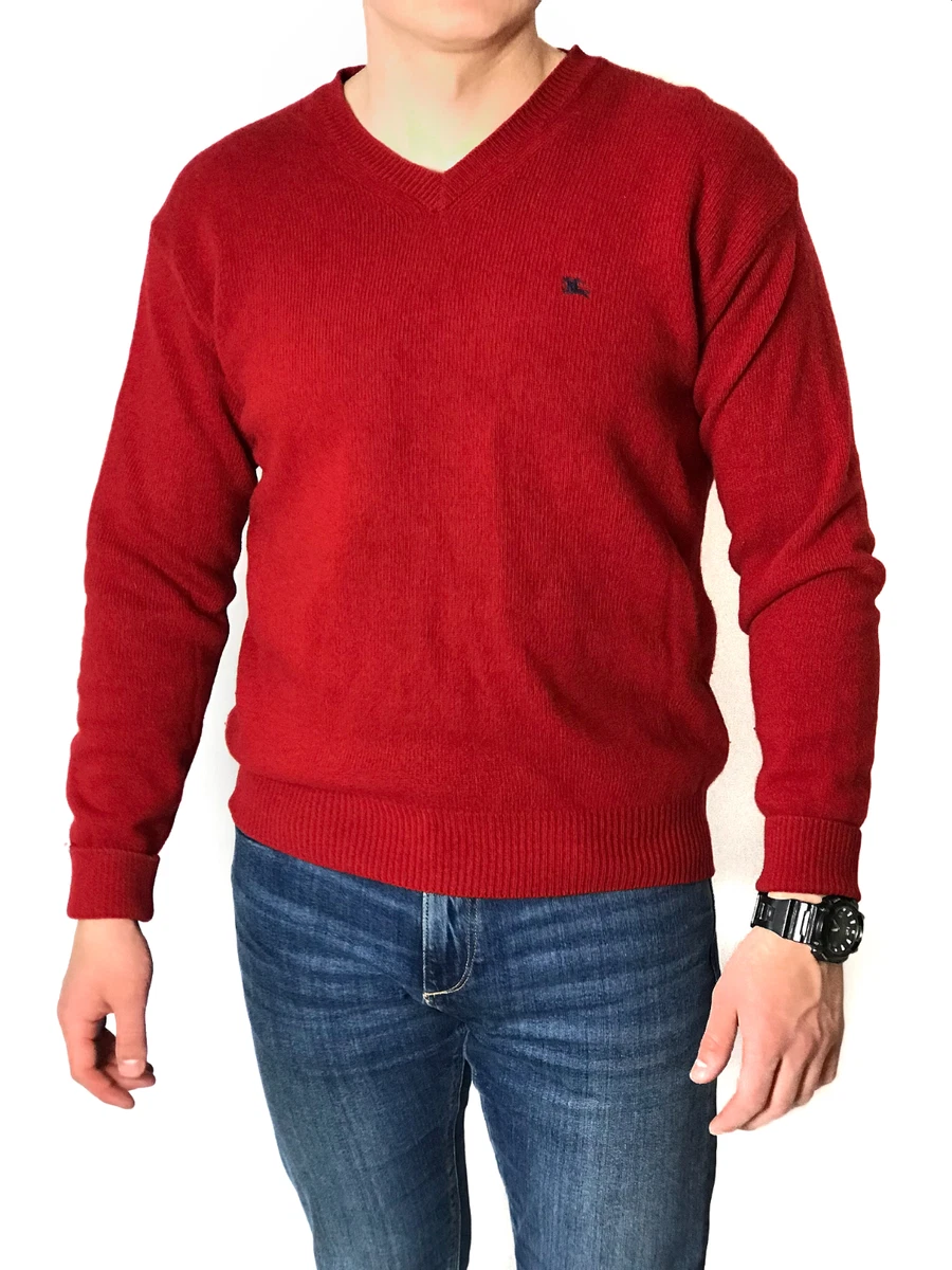 Burberry sales sweater red