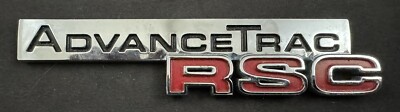 Vintage OEM Ford Explorer AdvanceTrac RSC Truck Emblem