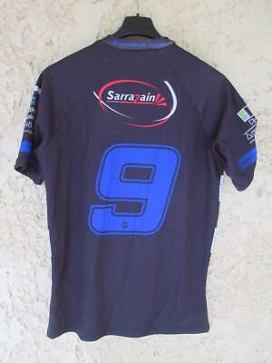 Maillot TOURNEFEUILLE RUGBY porté n°37 SPORT'R shirt moulant Ligue Occitanie S