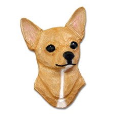 Figura Placa Cabeza Chihuahua Cervatillo