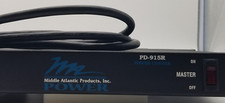 Middle Atlantic Products PD-915R-PL 15 Amp 8 Outlet Surge Protection Power Strip