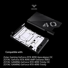 Granzon GPU Water Block For ZOTAC GeForce RTX4090 AMP Extreme AIRO /Trinity OC