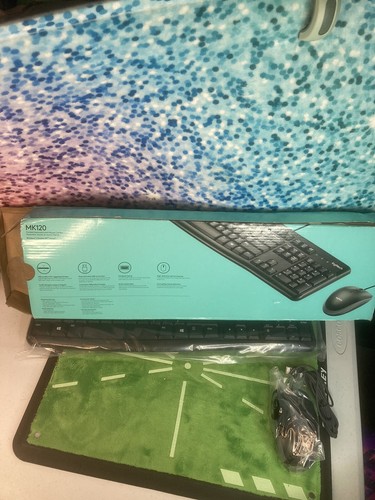 Logitech MK120 Kabelgebundene Tastatur und Maus Combo Neu Originalverpackt - Bild 2 von 4