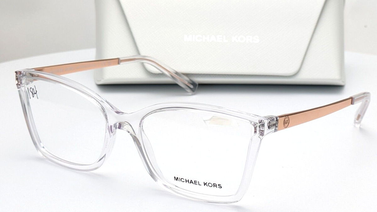 Michael Kors Caracas MK4058 3050 Clear Cat Eye Womens Eyeglasses