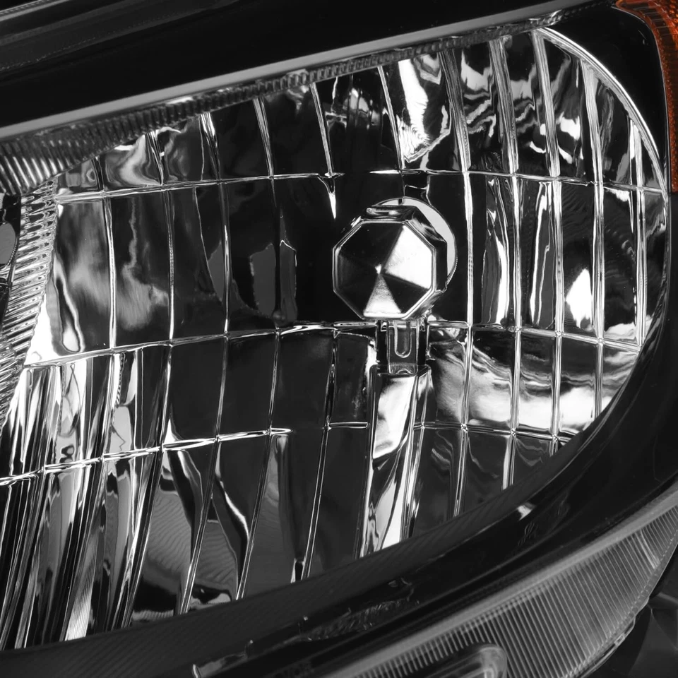 Par de faros negros izquierda+derecha para Nissan Versa Note 2014 2015 2016 Foto 4 de 4