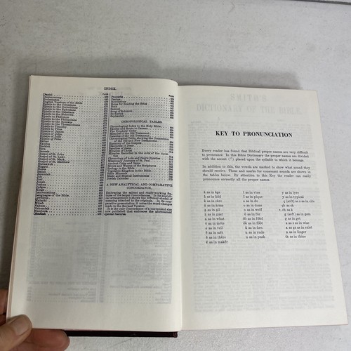 Smiths Bible Dictionary Revised Edition Complete Concordance vintage - Picture 14 of 17