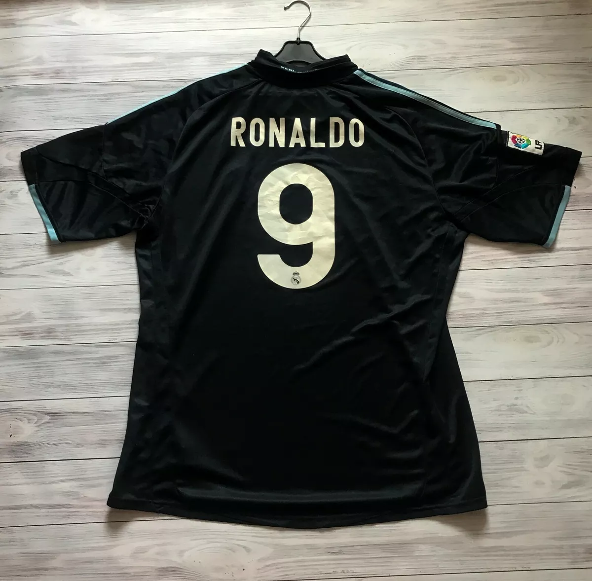 Real Madrid 2009 2010 Away football shirt jersey Adidas size 2XL
