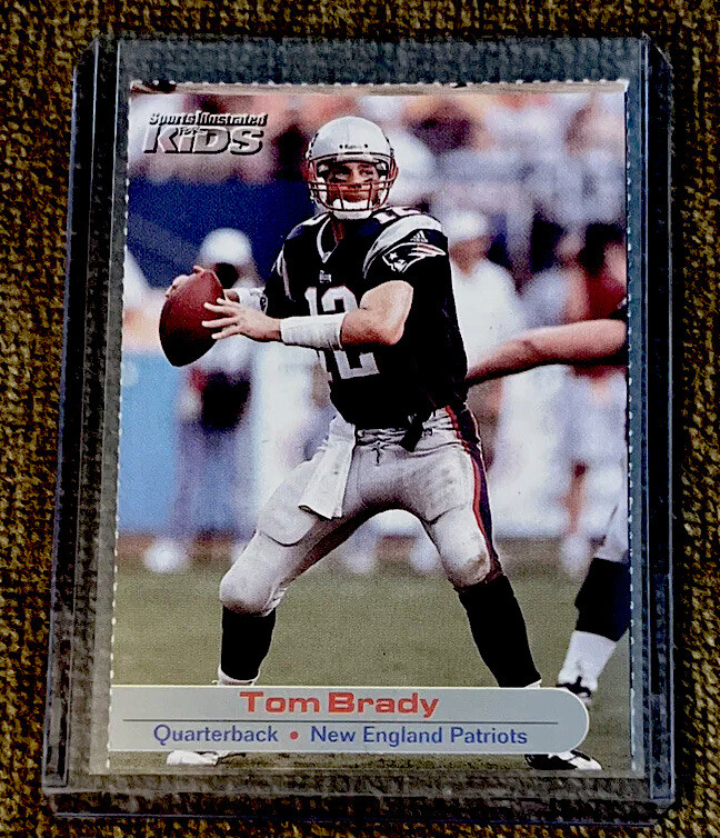 Tom Brady Rookie 2002 Sports Illustrated Kids Card #170 (1st
