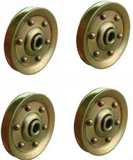 Extra Heavy Duty Garage Door Pulley - 3 INCH 200LB 4 Pack