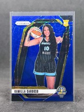 2024 Panini Prizm WNBA Kamilla Cardoso Blue Velocity Prizm RC #149 Sky Rookie