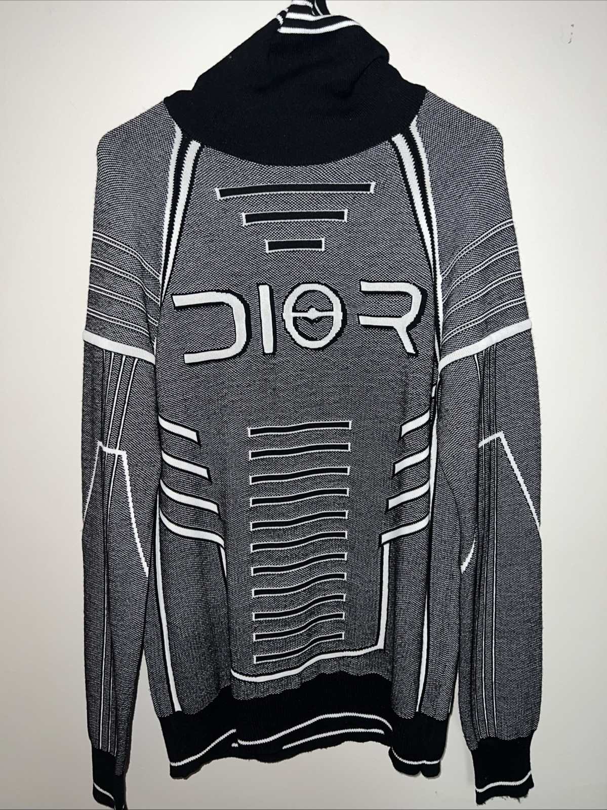 Dior Homme x Hajime Sorayama Technical Turtleneck Woo… - Gem