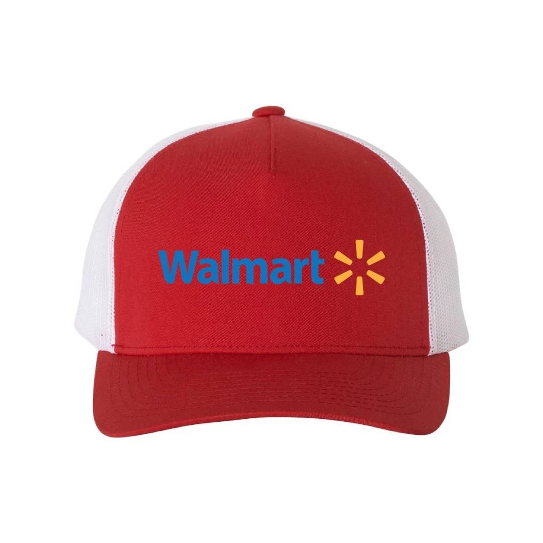 Walmart Store WalMart logo Retro Flexfit Trucker Hat