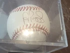 Albert Pujols Autographed 2004 World Series Baseball