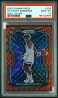 2020 PANINI PRIZM RUBY WAVE #258 ANTHONY EDWARDS ROOKIE RC PSA 10